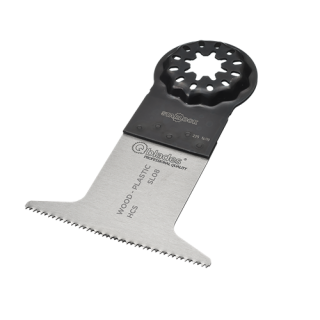 Qblades - Zaagblad Standaard Curved 18tpi 65x50mm HCS