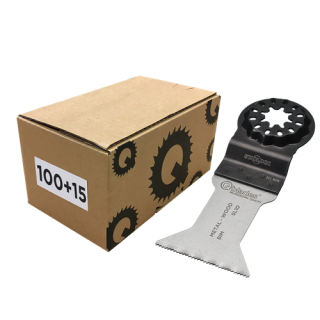 Qblades - Zaagblad Bi-metaal 19tpi 44x55mm 115st.