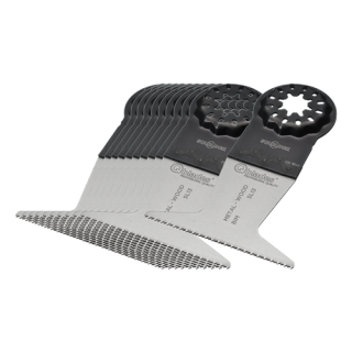 Qblades - Zaagblad Bi-metaal 19tpi 65x50mm 11st.