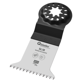 Qblades - Zaagblad Bi-Metaal Precision 14tpi 50x50mm