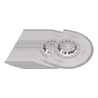 Qblades - Segmentzaagblad Diamant 90mm-2.2mm 11st.