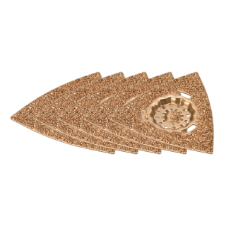 Qblades - Slijpdriehoek Hardmetaal 80mm 5st.