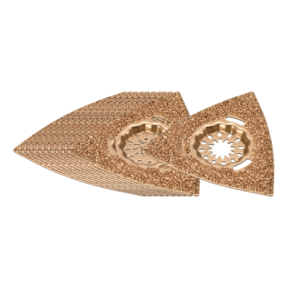 Qblades - Slijpdriehoek Hardmetaal 80mm 11st.