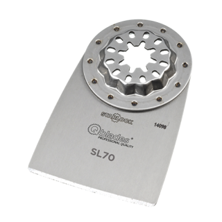 Qblades - Segmentmes bol 50x34mm-0.8mm