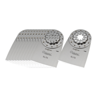 Qblades - Segmentmes bol 50x34mm-0.8mm 11st.