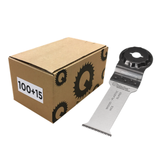Qblades - Zaagblad Standaard HCS 15tpi 32x78mm HCS 115st.