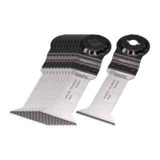 Qblades - Zaagblad Standaard 15tpi 42x78mm HCS 11st.