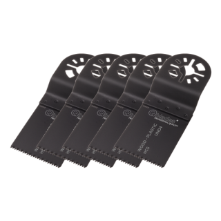 Qblades - Zaagblad Standaard 19tpi 34x40mm HCS 5st.