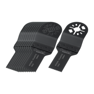 Qblades - Zaagblad Standaard 19tpi 20x40mm HCS 11st.