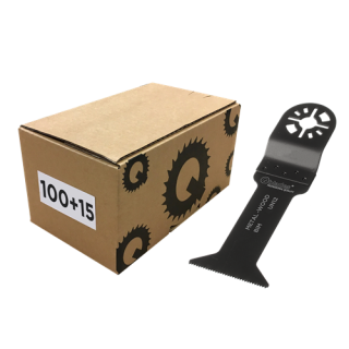 Qblades - Zaagblad Bi-metaal 19tpi 44x78mm 115st.