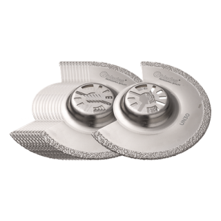 Qblades - Segmentzaagblad Diamant 85x2mm 11st.