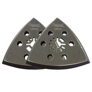 Qblades - Schuurzool driehoekig geperforeerd 93mm 2st.