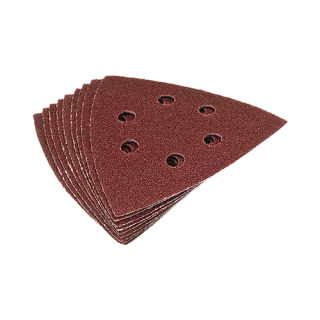 Qblades - Schuurpad driehoekig geperforeerd korrel 60 10st.