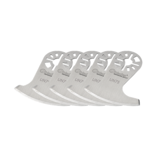 Qblades - Segmentmes RVS sikkel 55x0.9mm 5st.