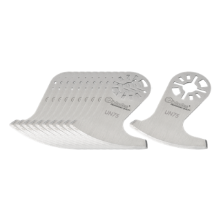 Qblades - Segmentmes RVS sikkel 55x0.9mm 11st.