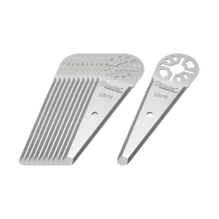 Qblades - Puntmes RVS 70x1.5mm 11st.