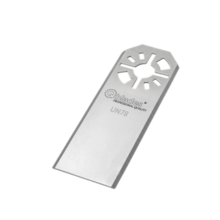 Qblades - Snijmes RVS recht 30x85x1mm