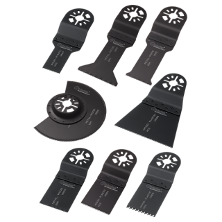 Qblades - Zaagbladenset voor hout en metaal 8-delig