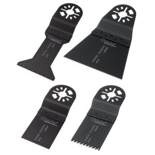 Qblades - Zaagbladenset voor hout en metaal 4-delig