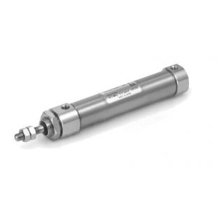 SMC - RVS cilinder dubbelwerkend, 400mm