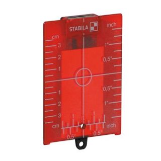 Stabila - Doelplaat voor laser, rood