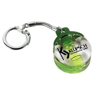 Sola - WA 30 - Waterpas sleutelhanger rond groen, 30mm