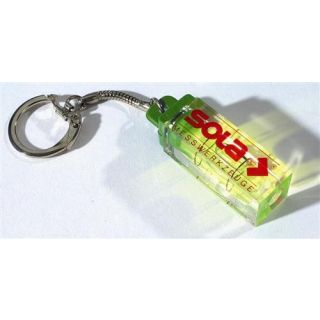 Sola - WA 40 - Waterpas sleutelhanger blok groen, 40x15x15mm