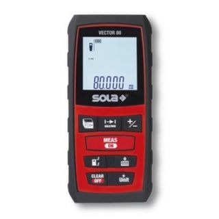 Sola - VECTOR 80 - Laserafstandsmeter Vector 0,2-80mtr.