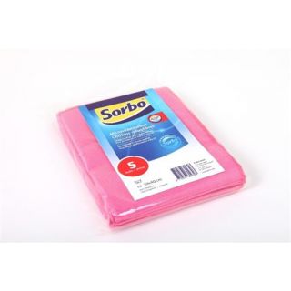 Sorbo - Prof microvezeldoek rood 30x40cm per 5-st.