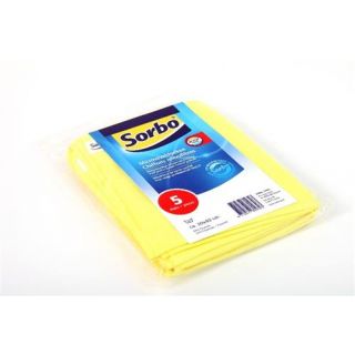 Sorbo - Prof microvezeldoek geel 30x40cm per 5-st.