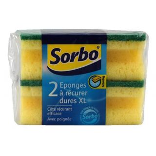 Sorbo - Schuurspons hard XL 11,5x6,5x4cm per 2-st.