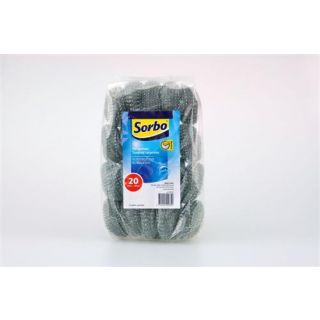 Sorbo - Panspons metaal 23gr. per 20-st.