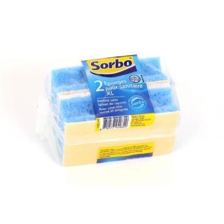 Sorbo - Sanitairspons XL 11,5x6,5x4cm per 2-st.