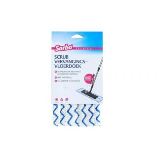 Sorbo - Premium scrub Vervangingsvloerdoek 42cm
