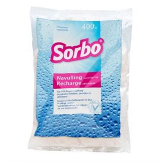 Sorbo - Navulverpakking vochtvanger 400gr.