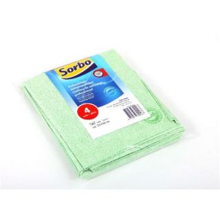 Sorbo - Prof.reinigingsdoek groen 32x38cm 4 st