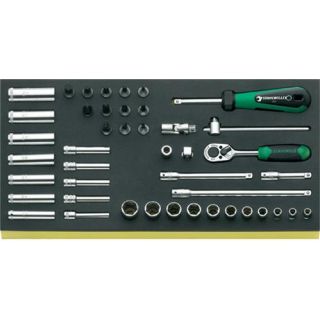 Stahlwille - 1/4" Doppenset in TCS inleg