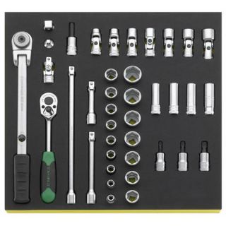 Stahlwille - 3/8" Doppenset in TCS inleg