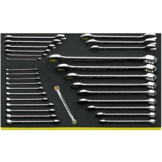 Stahlwille - Steek/ringsleutelset in TCS inleg