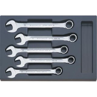 Stahlwille - Steek/ringsleutelset in ES inleg