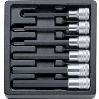 Stahlwille - 1/2" Doppenset lange Inbus in ES inleg