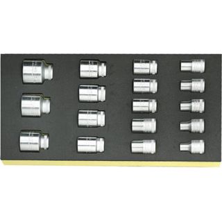 Stahlwille - 1/2" Doppenset in TCS inleg