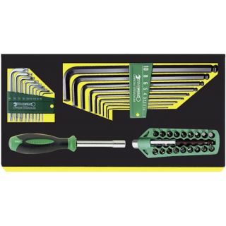 Stahlwille - Torx en inbussleutelset in TCS module