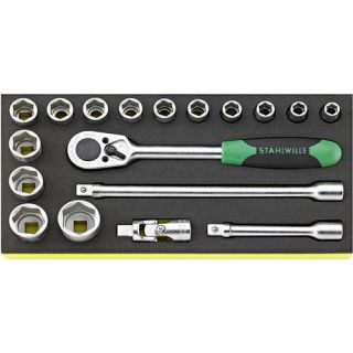 Stahlwille - 1/2" Doppenset in TCS module