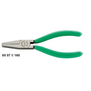 Stahlwille - Platbuigtang, kort 160mm