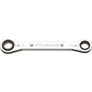Stahlwille - Dubbele ringratelsleutel 3/4x7/8"