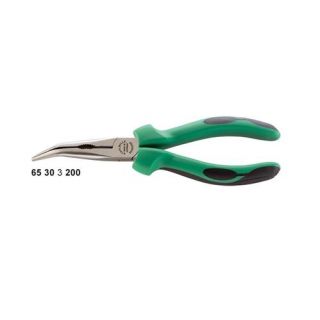 Stahlwille - Gebogen platrondbektang + zijsnijder 160mm