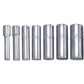 Stahlwille - 1/4" Lange doppenset 7-delig