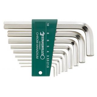 Stahlwille - Inbussleutel-set kort, 9-delig
