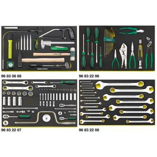Stahlwille - Werkplaatsset met metrische maten 122-delig